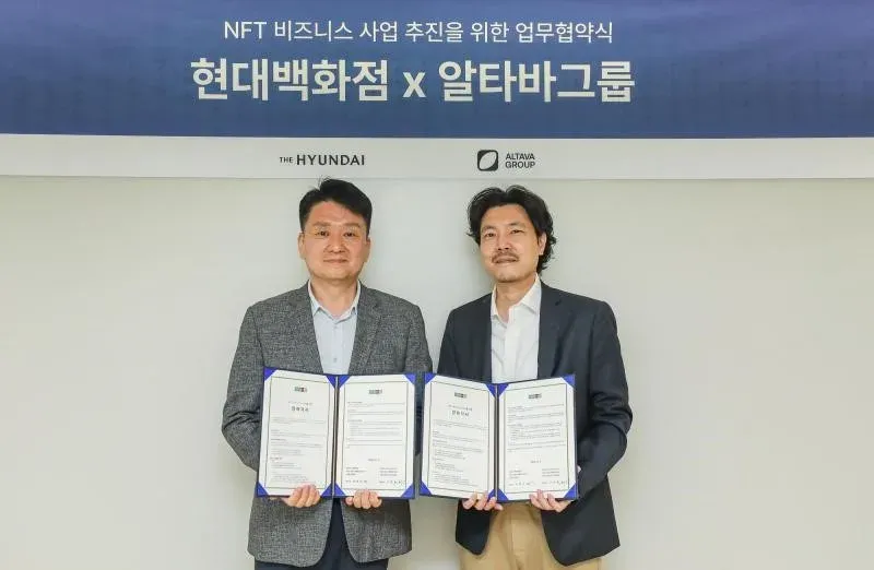 ALTAVA Enters into Partnership with Hyundai Department Store